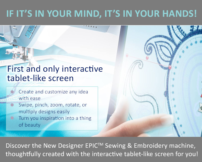 First and only interactive tablet-like screen