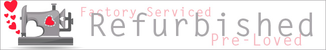 Factory Serviced Machines for Sewing, Embroidery and Quilting Factory Serviced Machines for Sewing, Embroidery and Quilting