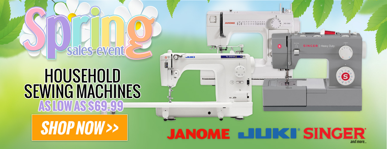Sewing, quilting & embroidery machines, vacuums