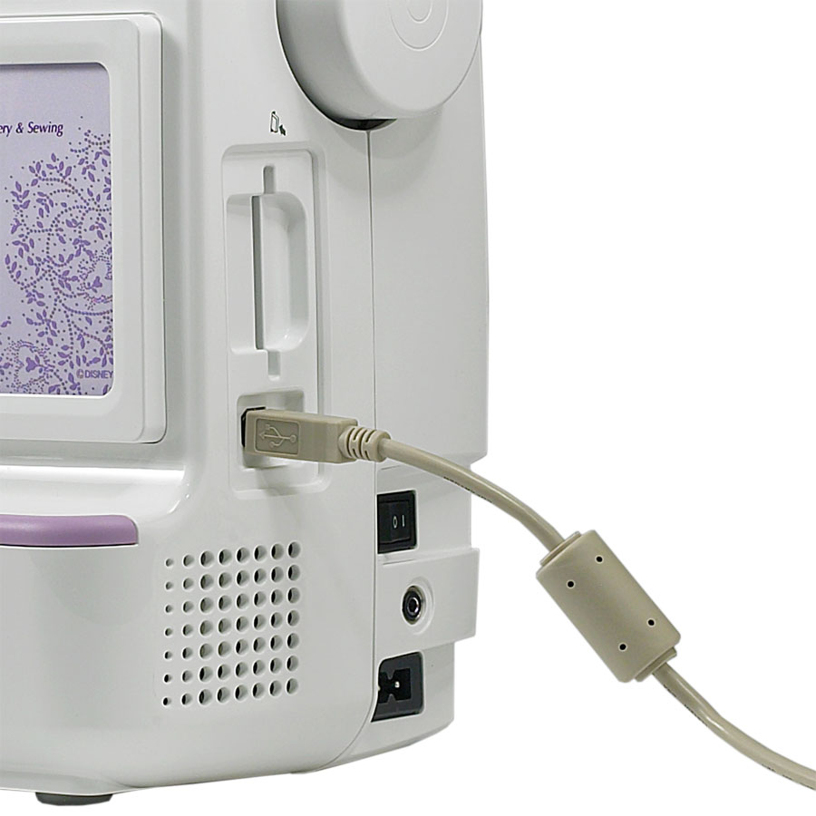 Brother Innovis 950D Sewing & Embroidery Machine connectivity