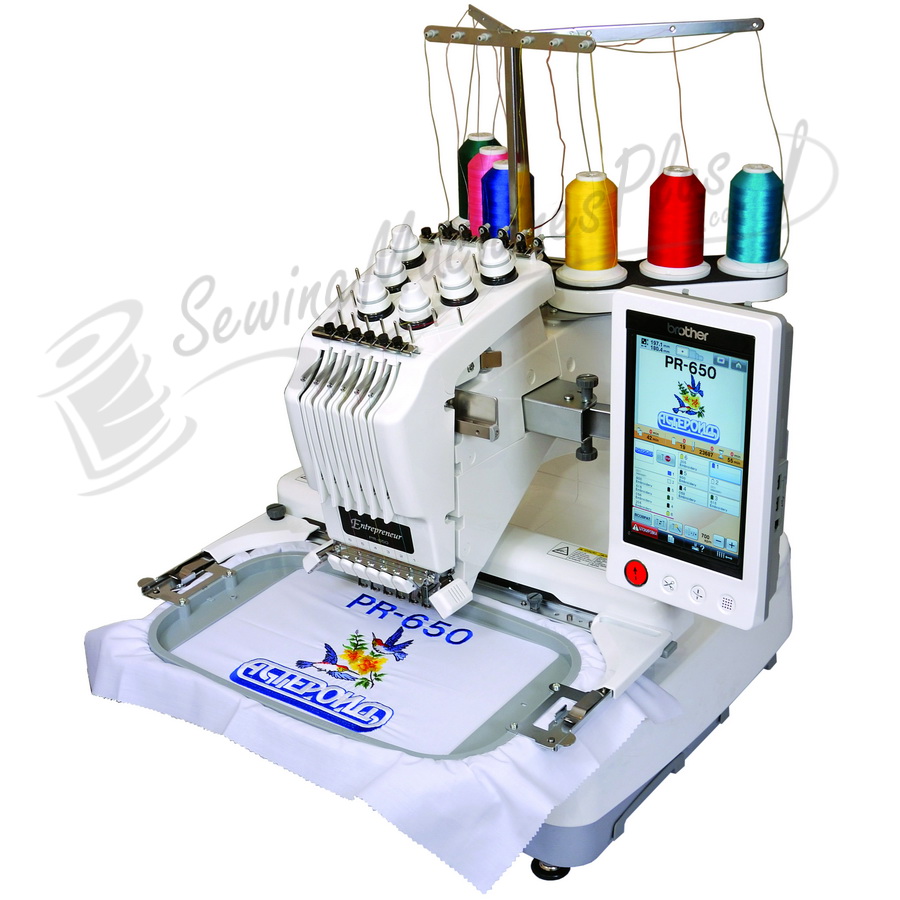 Brother Entrepreneur PR-650 6 Needle 8x12 Embroidery Machine