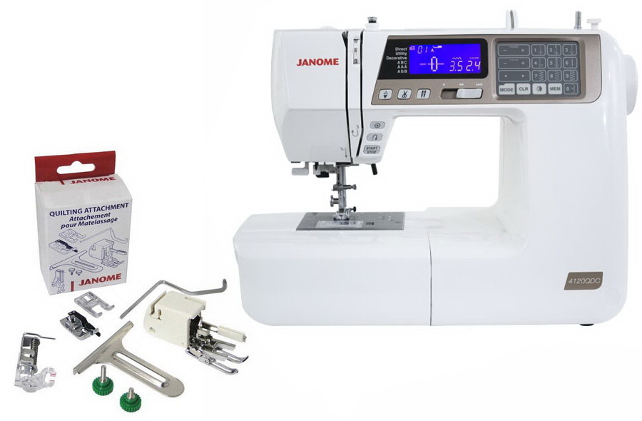 Janome 4120QDC: Best Janome Sewing Machine For Intermediate Sewers
