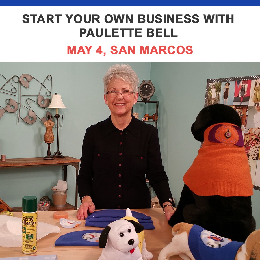 Start Your Own Business with Paulette Bell - San Marcos Location May 4