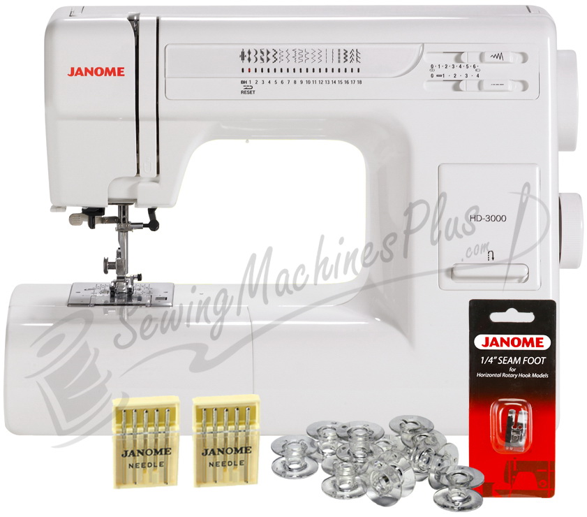 Janome HD3000 Heavy Duty Mechanic Sewing Machine