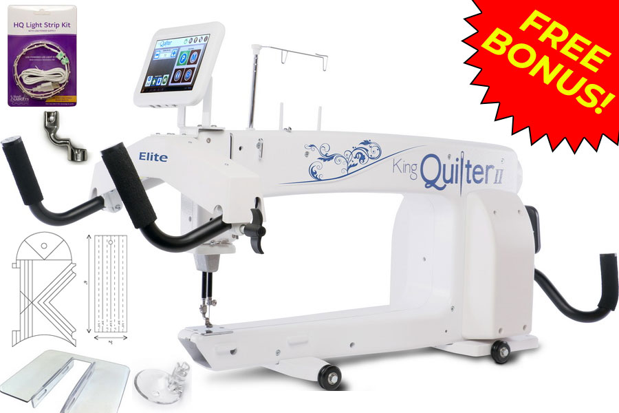 King Quilter II ELITE Long Arm Quilting Machine