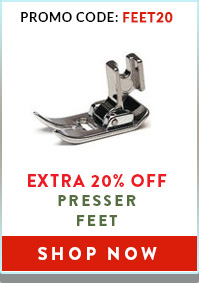 Extra 20% Off Presser Feet