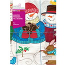 Anita Goodesign Winter Friends Tile Scene 132AGHD