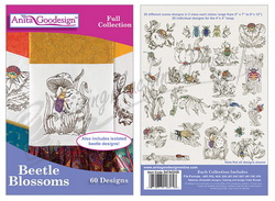 Anita Goodesign Beetle Blossoms (247AGHD)