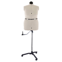SewingMachinesPlus.com Ava Collection Large Adjustable Dress Form With New Style Base With Casters Included