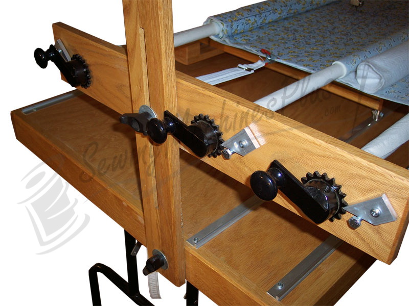 Juki TL2010Q Quilting Machine w/ Bradley Ultra Quilter Frame, Light