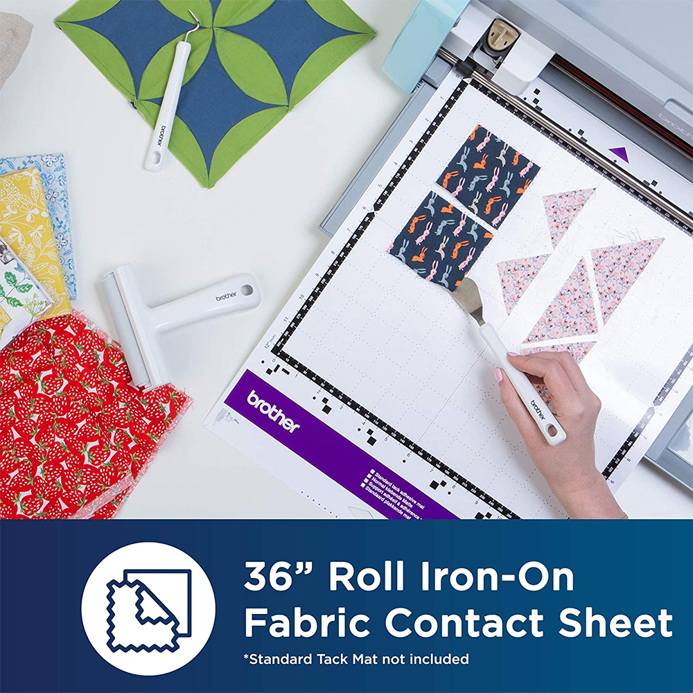 Brother IronOn Fabric Applique Contact Sheet 36in x 18.5in