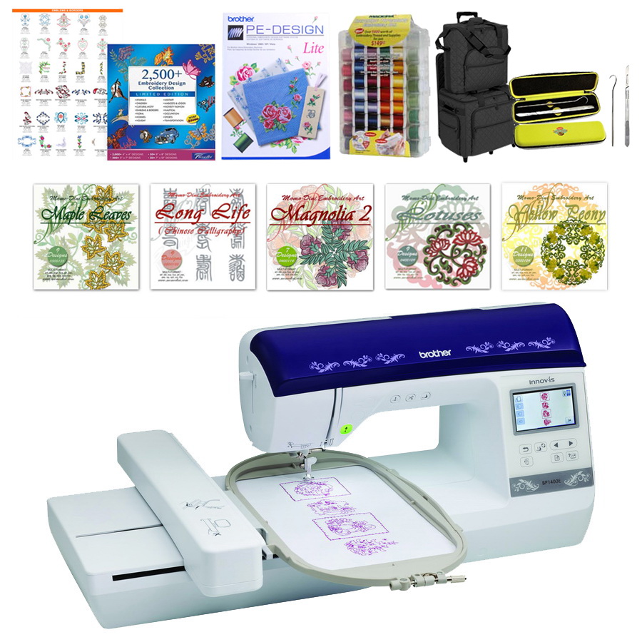 Brother Embroidery Machine Bundle Brother BP1400E