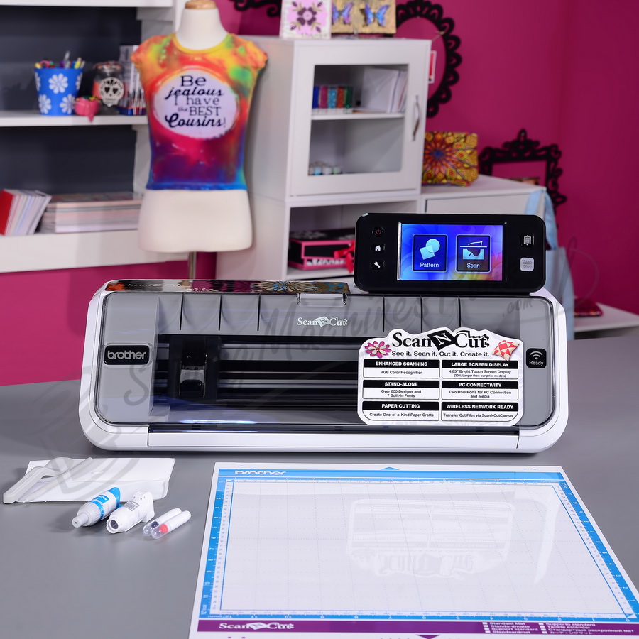 Download Brother Scan N Cut 2 Hobby Cutting Machine and Scanner - CM650W