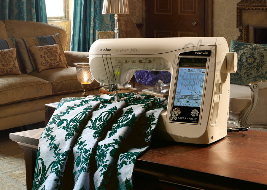 Brother Laura Ashley NX 2000 Computerized Quilting Machine & Sewing Machine