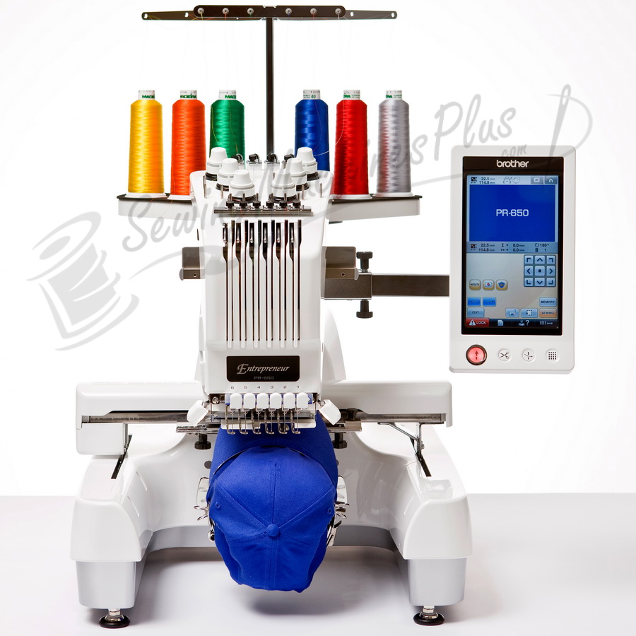 Brother Entrepreneur PR650 6Needle 8x12 Embroidery Machine