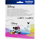 Brother Disney Mickey and Friends Appliqu&eacute; Pattern Collection #1, 33 Patterns