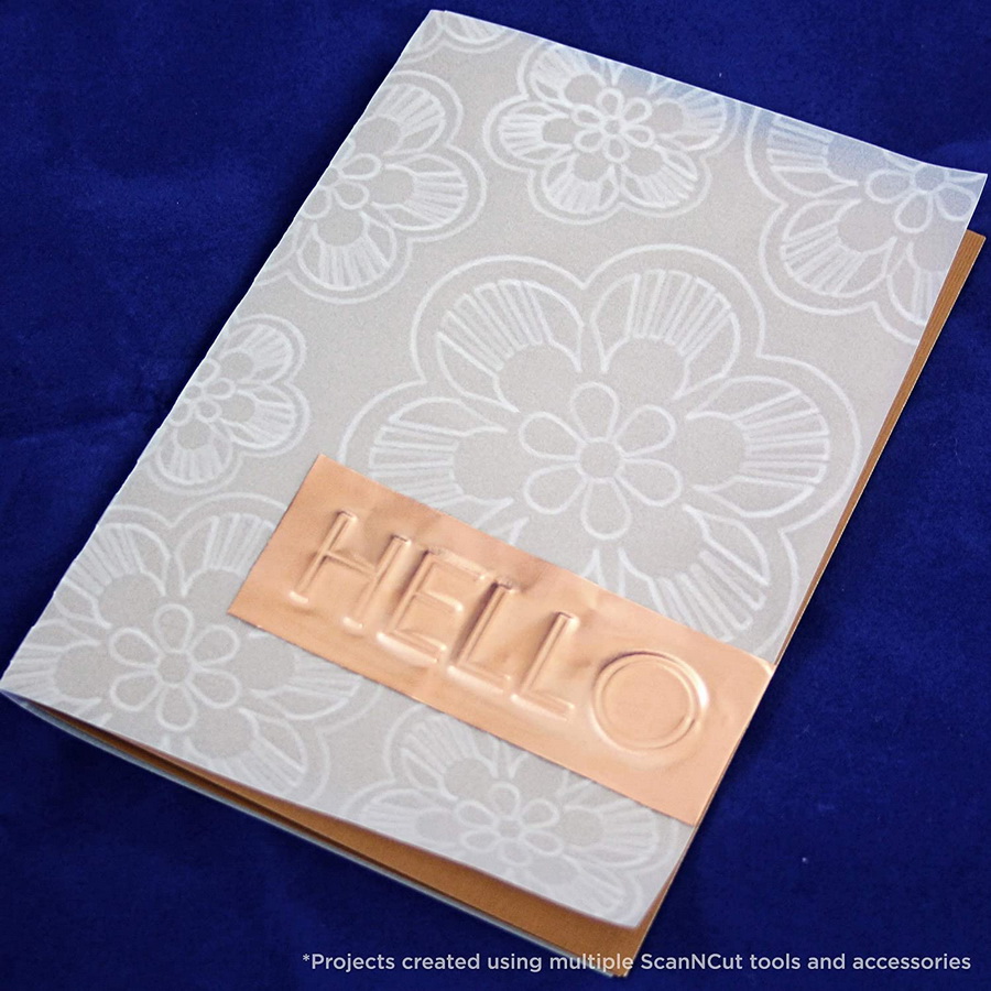 Brother Embossing Starter Kit Includes Embossing Mat 2 Tools, Tool