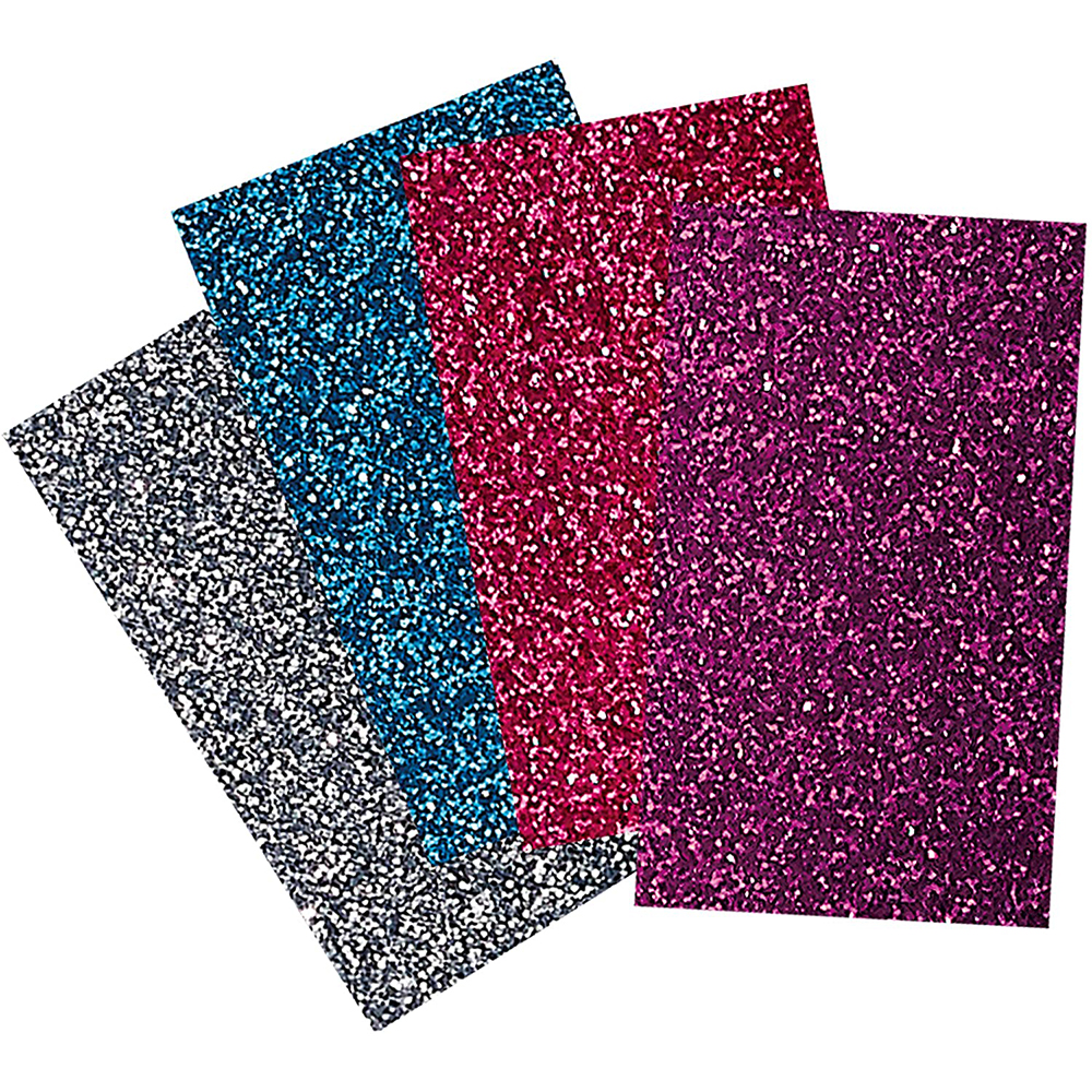 Brother Iron-On Transfer Glitter Sheets - Includes 4 8.5in x 11in