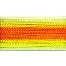 V55 - Floriani Variegated Embroidery Thread, Yellow Orange Stripe, 1,100yd spool