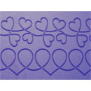 Grace Pattern Perfect Plastic - Hearts Full Frame Set