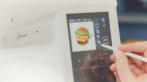 On-Screen Embroidery Editing