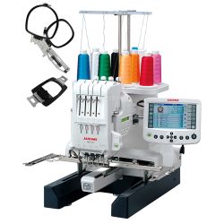 Janome MB-4S Four-Needle Embroidery Machine w/ FREE BONUS (MB4 or MB4N Upgrade)