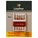 Klasse Leather Needles Size 90/14 - Buy 2 Get 1 FREE