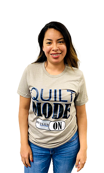 Butler Quilt Mode T-shirt