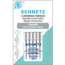 Schmetz 60/8 Chrome Universal Needles-5 PK. (9424)