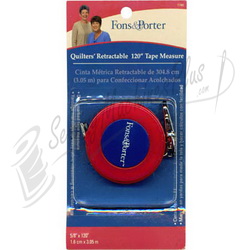 Fons and Porter Quilters Retractable Measuring Tape 120 inch