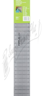 Olipfa Lip Edge Ruler 4 inch x 36 inch OLR436