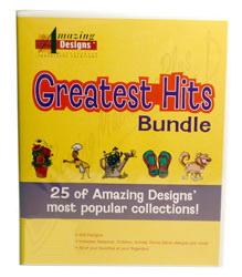 Amazing Designs Greatest Hits Bundle Machine Embroidery Designs