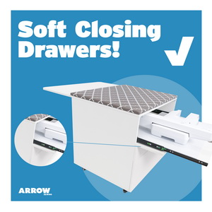 Soft closing drawers