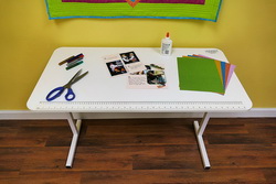 Arrow 601SP Crafts Table - White Finish
