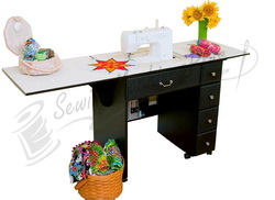 Arrow Auntie Retro-look Sewing Cabinet - Choose Your Finish