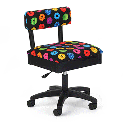 Bright Buttons Hydraulic Sewing Chair sequence