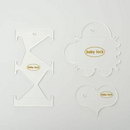 Baby Lock 1/4 inch Ruler Expansion Set- High Shank and Long Arm