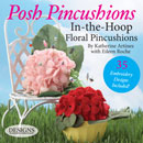 Posh Pincushions in the Hoop by Katherine Artines
