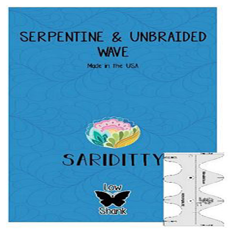 Sariditty Serp/Unbraid Wave Ruler-Longarm 6mm