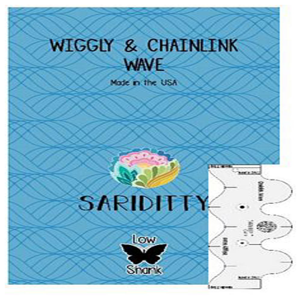 Sariditty Wig/Chainlink Wave Ruler-Low Shank 3mm