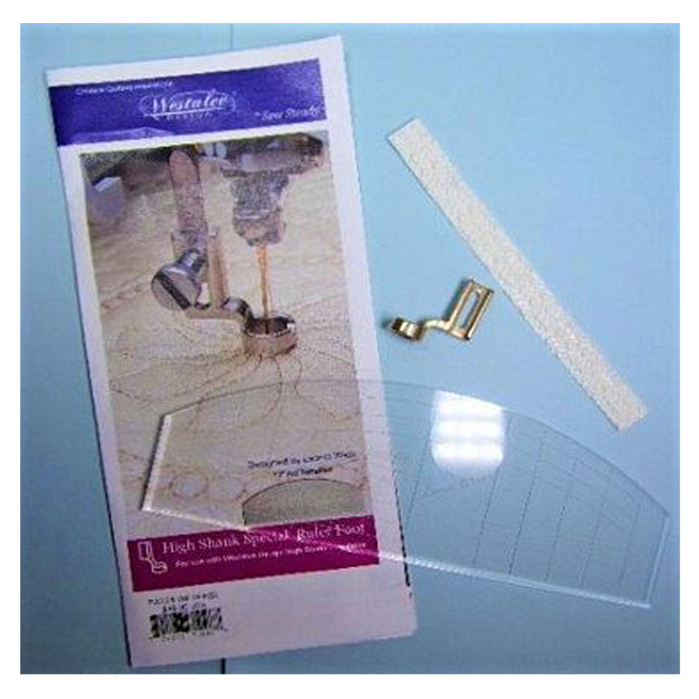 High Shank Ruler Foot with 4.5mm Template