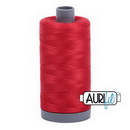 Cotton Mako Thread 28wt 820yd 6ct LOBSTER RED BOX06