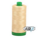 Cotton Mako Thread 40wt 1000m 6ct WHEAT BOX06