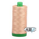 Aurifil Cotton Mako Thread 40wt 1000m Box of 6 CASHMERE