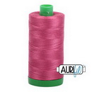 Cotton Mako Thread 40wt 1000m 6ct MED CARMINE RED BOX06