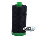 Cotton Mako Thread 40wt 1000m 6ct BLACK BOX06