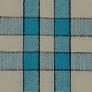 Turquoise/Black Stripe Cream Background Tea Towel