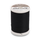 Cotton Thread 30wt 500yd 3ct BLACK