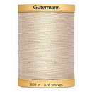 Cotton 50 800m 876yd Solid 3ct-  Tuskee Gray