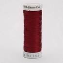 Rayon Thread 40wt 250yd 3ct BAYBERRY RED